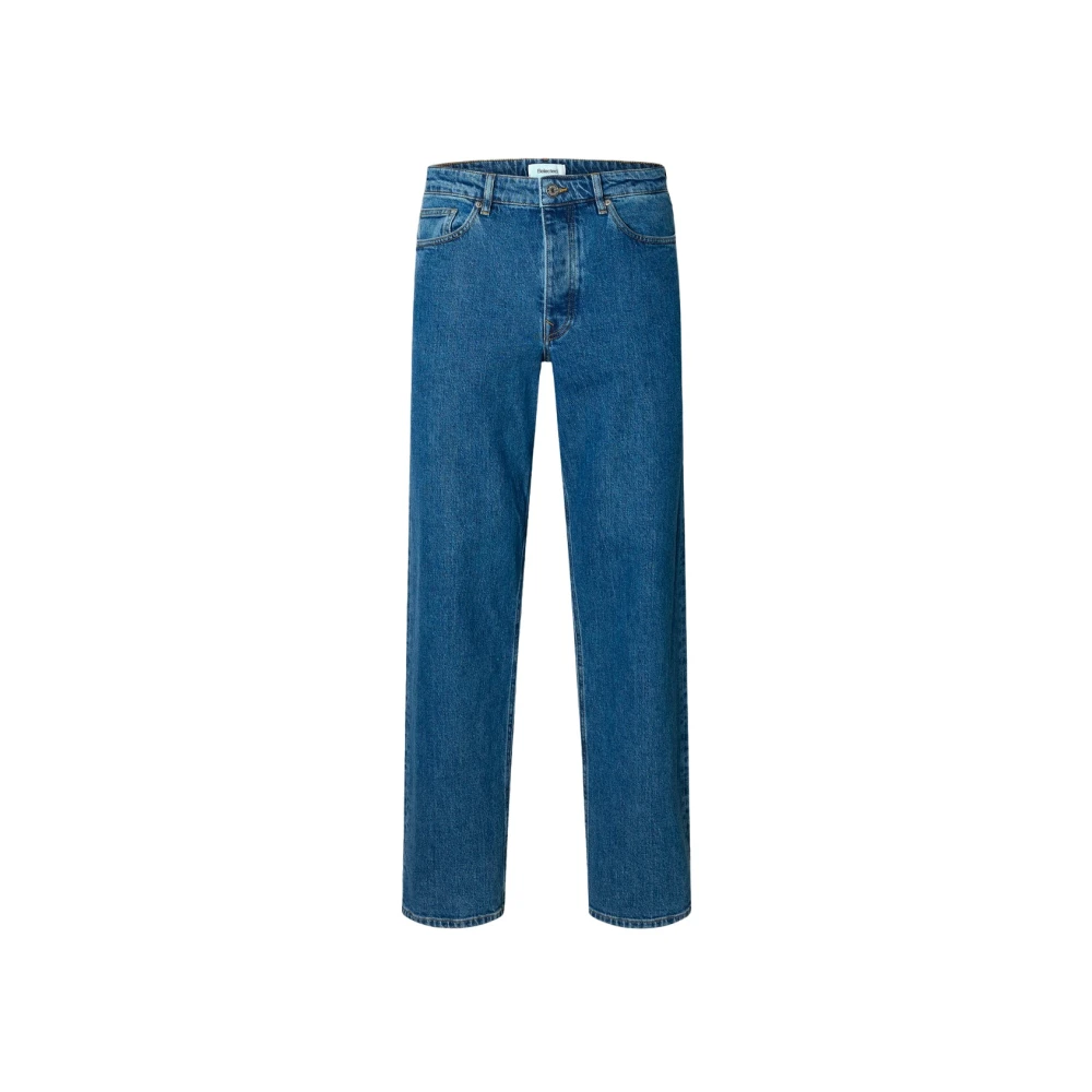 Selected Homme Jeans Loose Ben Kori Denim Medium Blu - Image 2