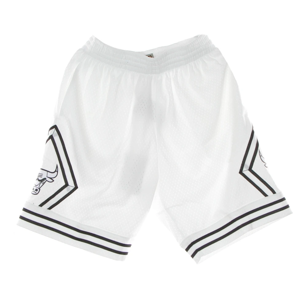 Mitchell & Ness Chicago Bulls Basketbalshorts Swingman Hardwood Classics White Heren