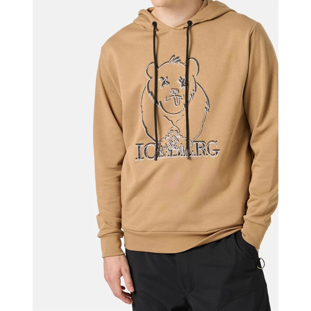 Iceberg Hoodie Brown Heren