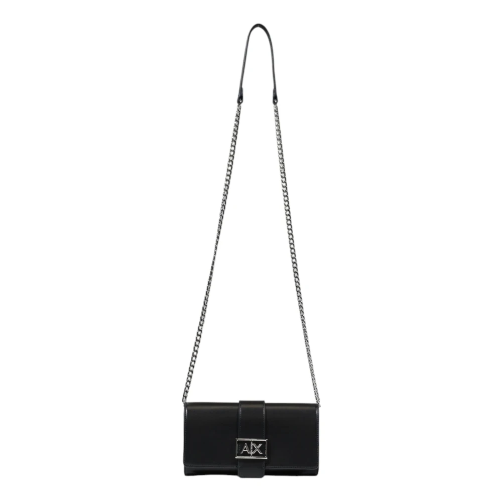 Armani Exchange Lente Zomer Damesportemonnee Black Dames