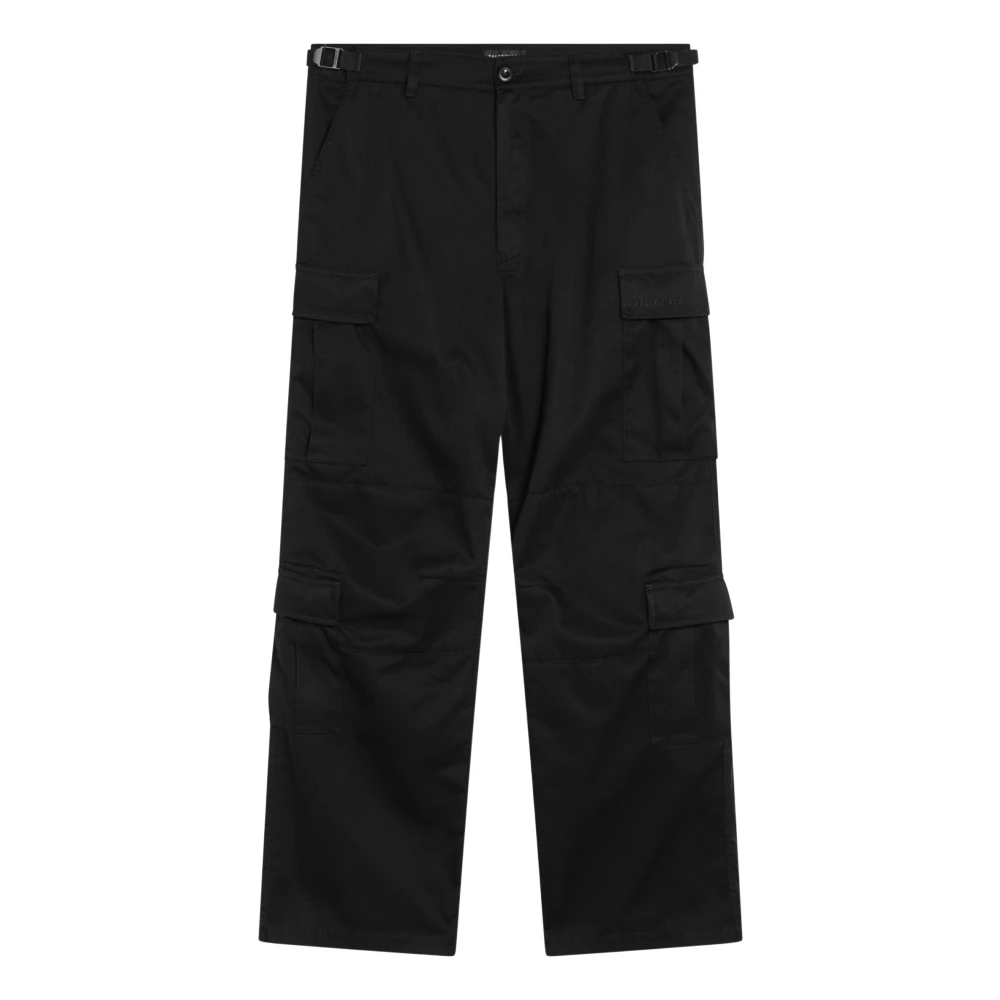 Balenciaga Cargo Broek Black Dames