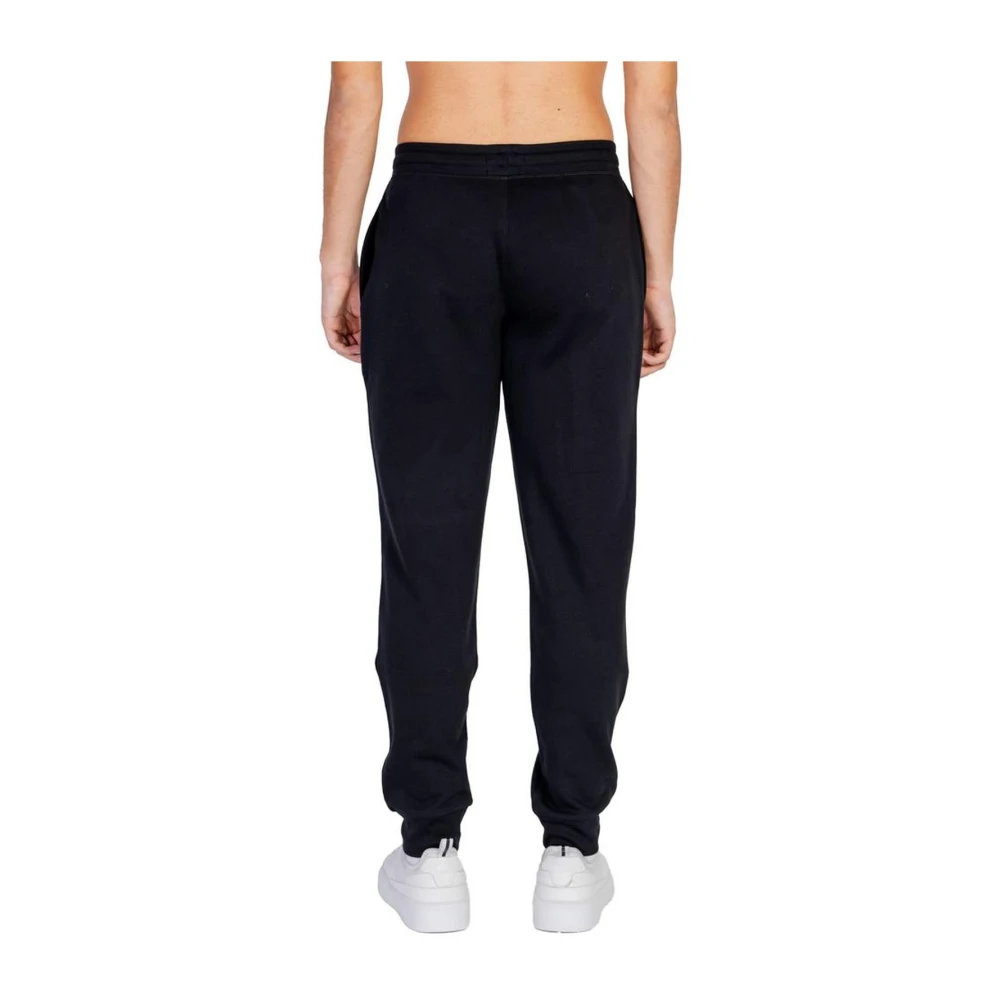 Emporio Armani Zwarte katoenen jeans en broeken collectie Black Heren
