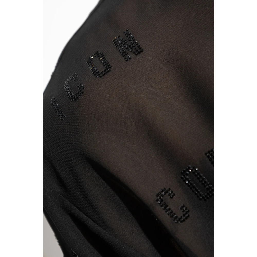 Dsquared2 T-shirt met logo Black Heren