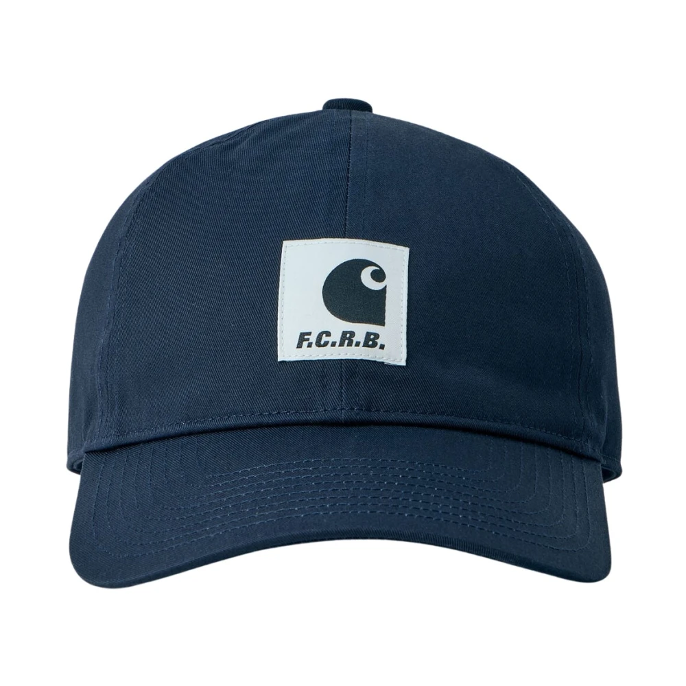 Carhartt Wip Unisex Blue Hats & Caps, One Size, Logo Patch Baseball Cap