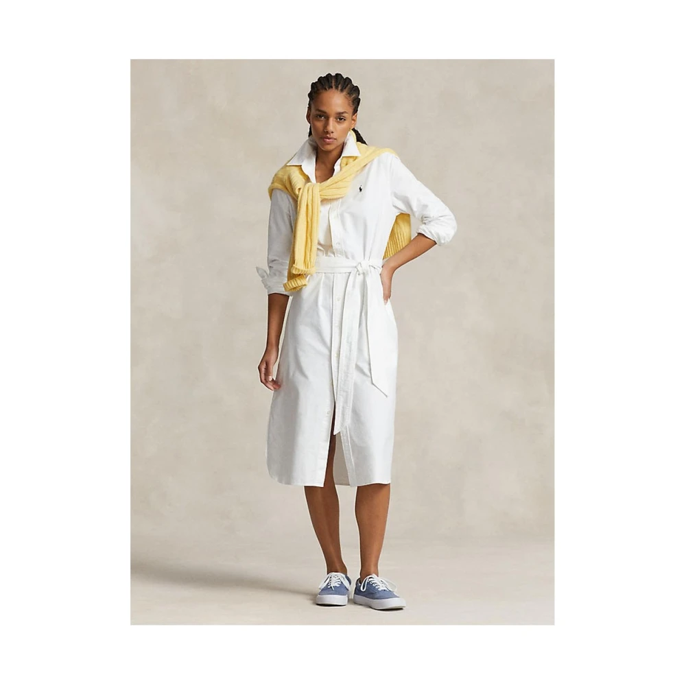 Ralph Lauren Elegante Jurk voor Vrouwen White Dames