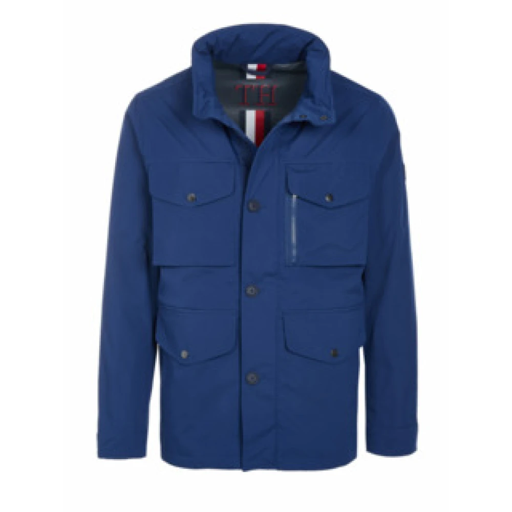 Tommy Hilfiger Stijlvolle Jas Blue Heren