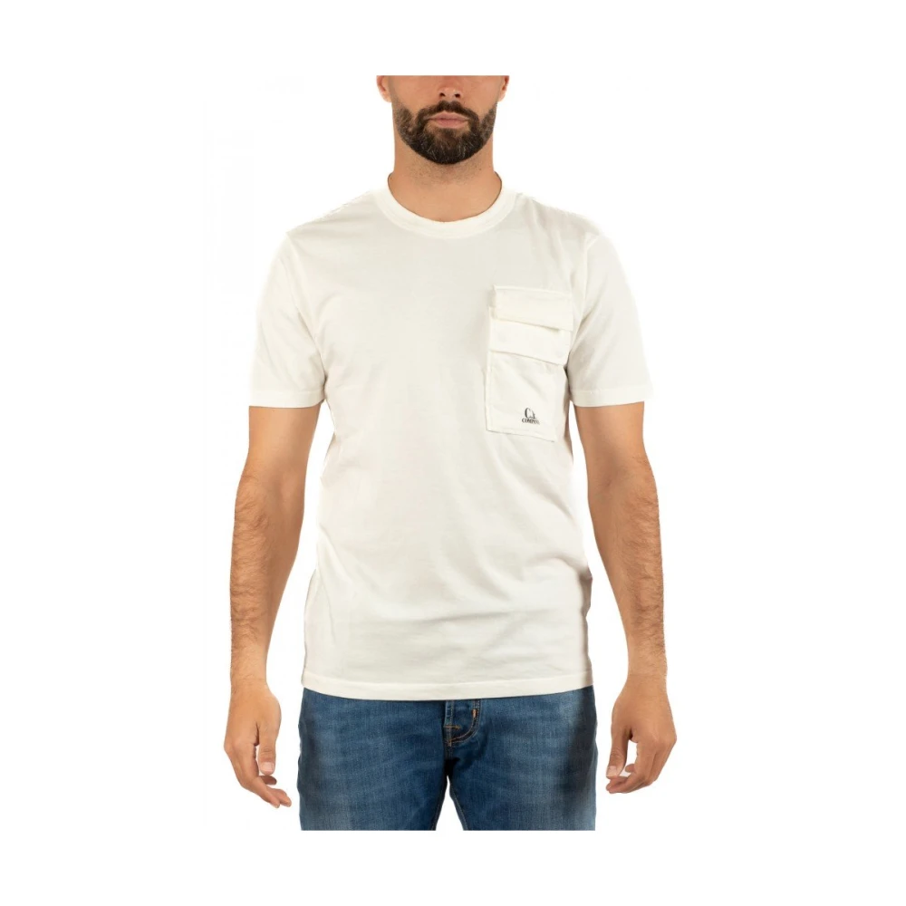 C.P. Company Heren T-shirt Urban Stijl White Heren