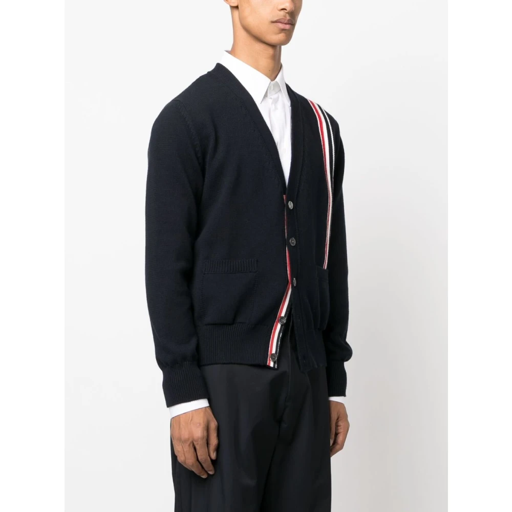 Thom Browne Cardigans Blue Heren