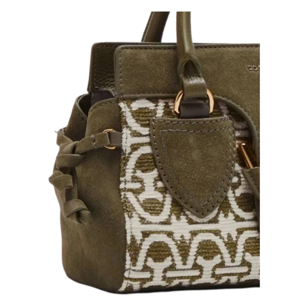 Coccinelle Shearling Winter Monogram Handtas Multicolor Dames