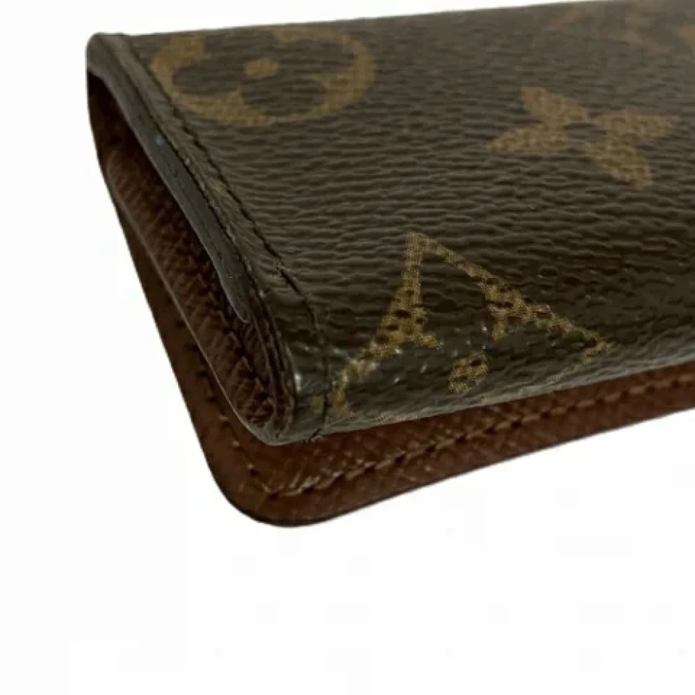 Louis Vuitton Vintage Pre-owned Fabric key-holders Brown Dames