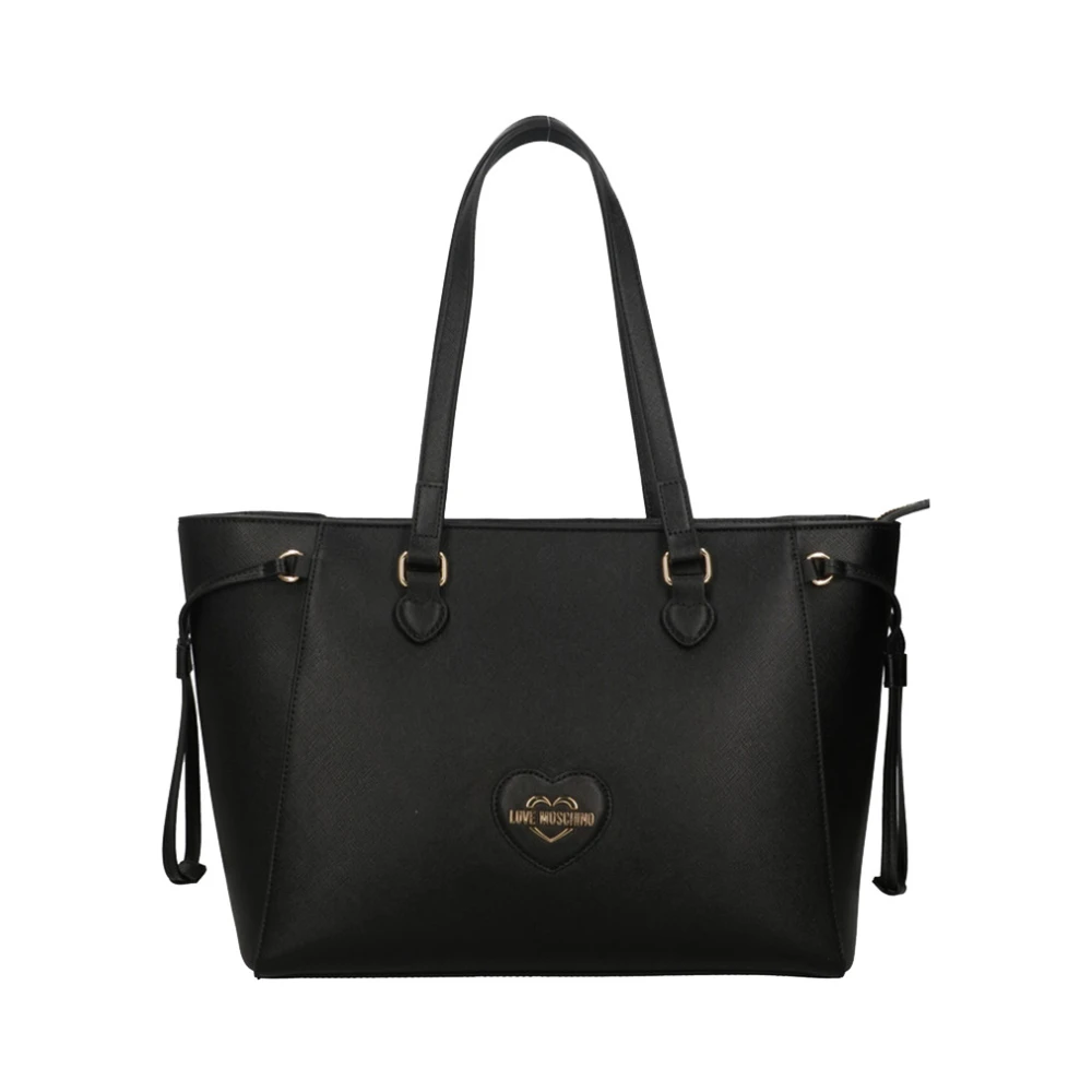 Moschino Zwarte Shopper Tas voor Dagelijks Gebruik Black Dames