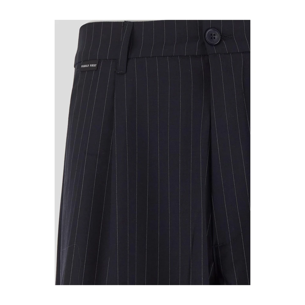 Family First Wolmix Tube Broek Black Heren