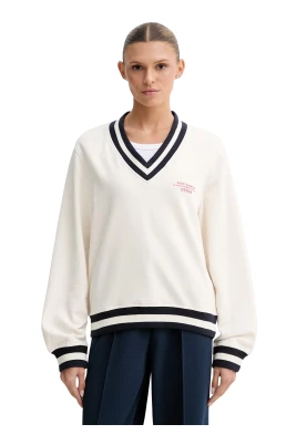 V-ringad sweatshirt