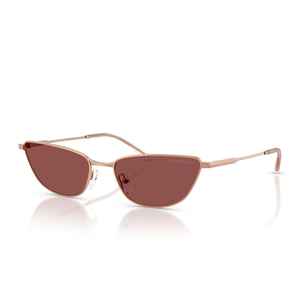 Emporio Armani Unisex Yellow Sunglasses, 55 Mm, Cat-Eye Sunglasses