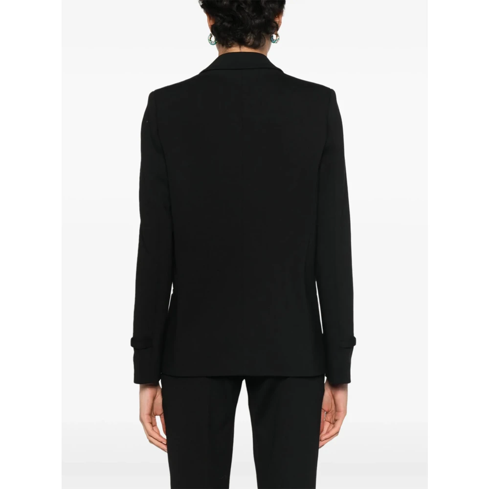 Twinset Elegante Zwarte Blazer Black Dames