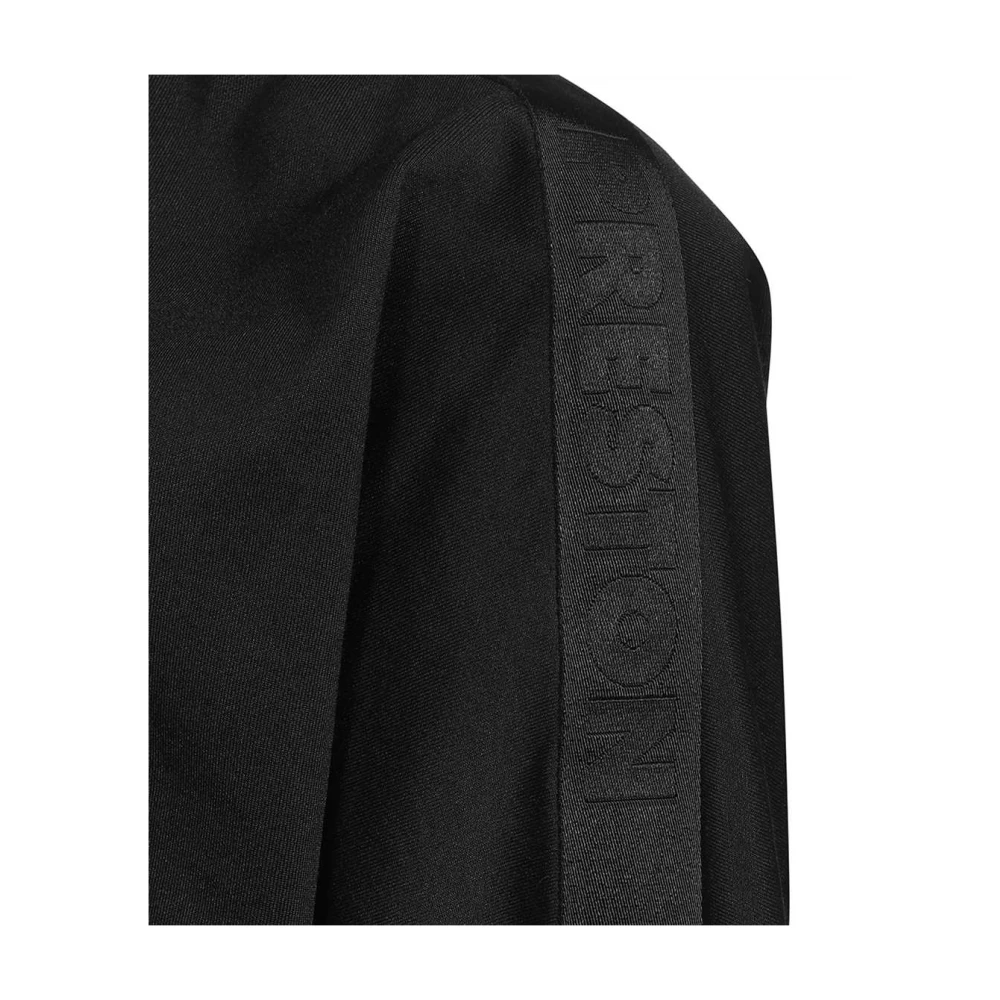 Heron Preston Geborduurd Logo Volledige Ritssluiting Hoodie Black Heren
