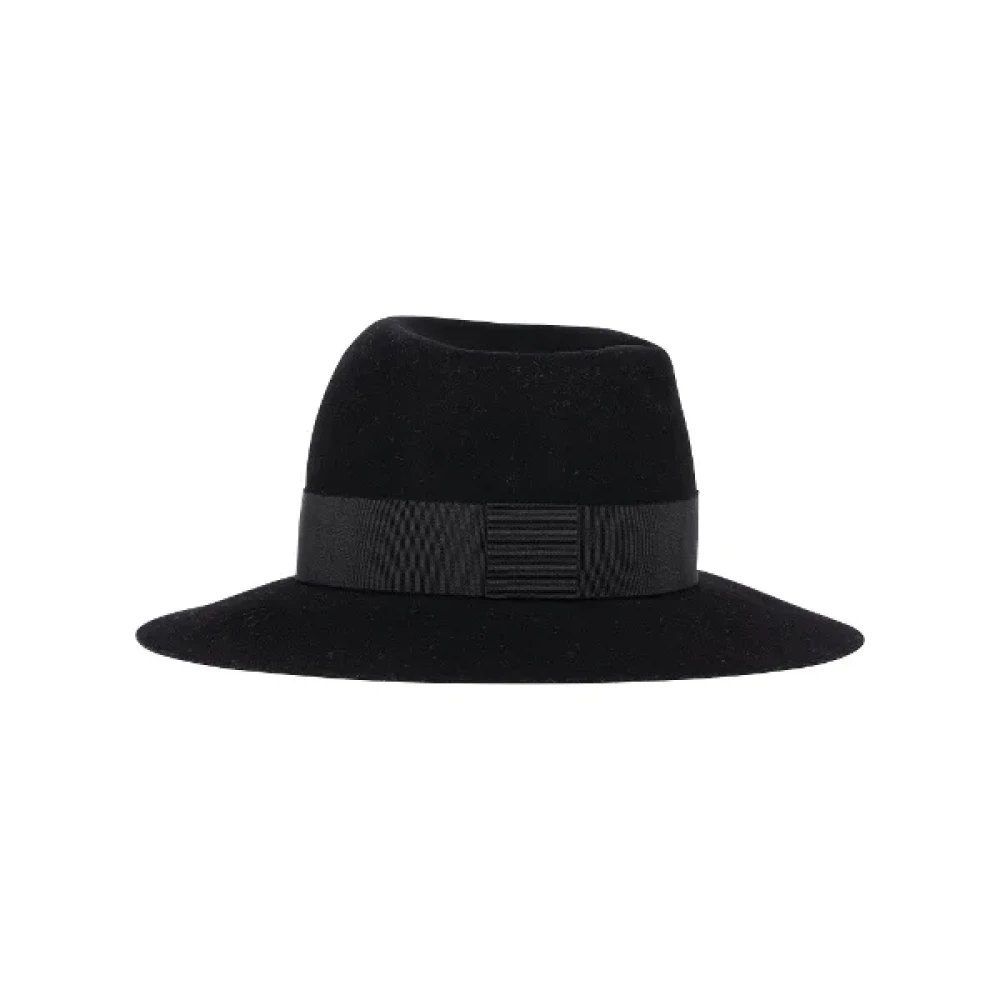 Maison Michel Wool hats Black Dames