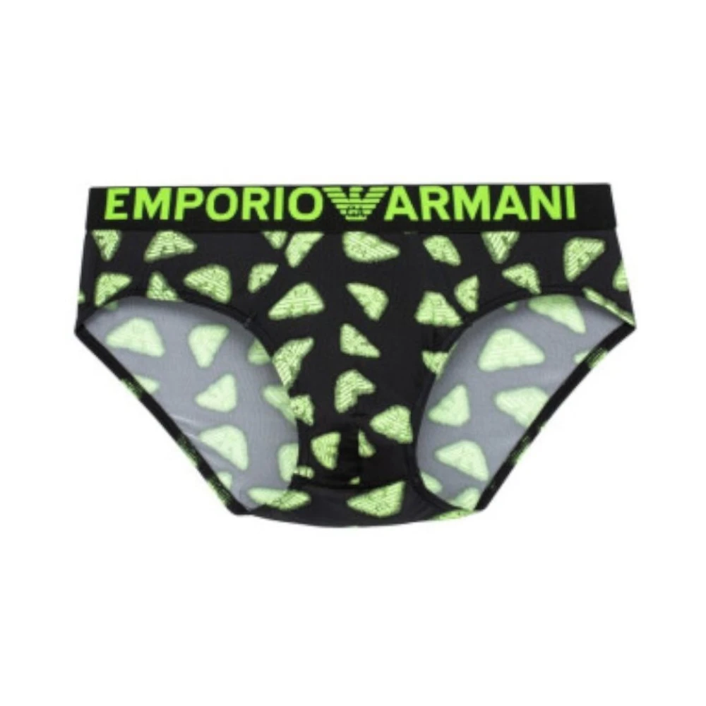 Emporio Armani Uomo Nero Slip Neri Intimo Elegante