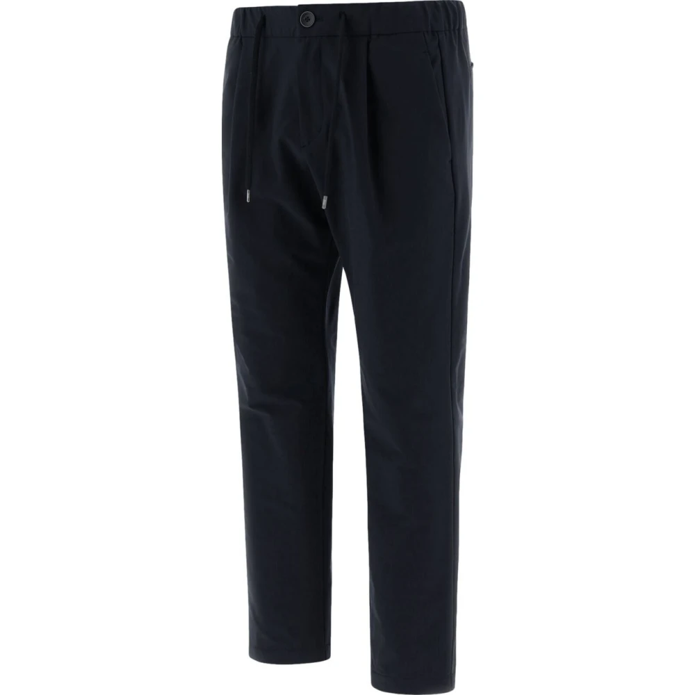 Herno Tech Warm Pants Slim Fit Black Heren
