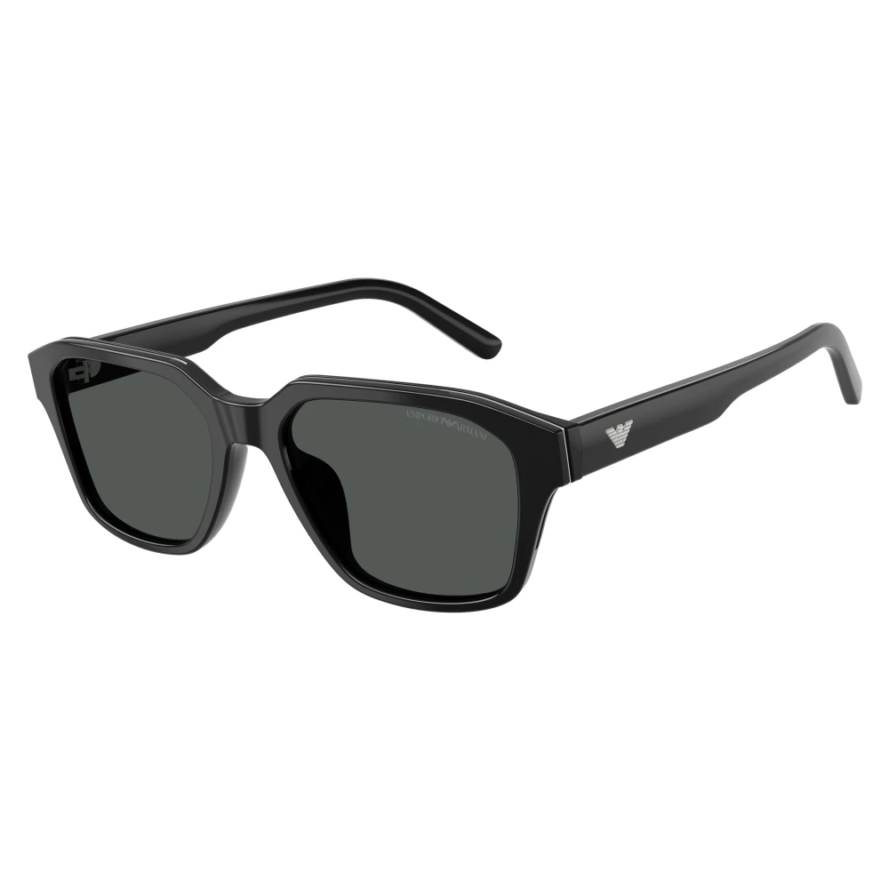 Emporio Armani Grey Man Ea4283u 501787 Sunglasses Acetate Black Geometric Normal - Image 2