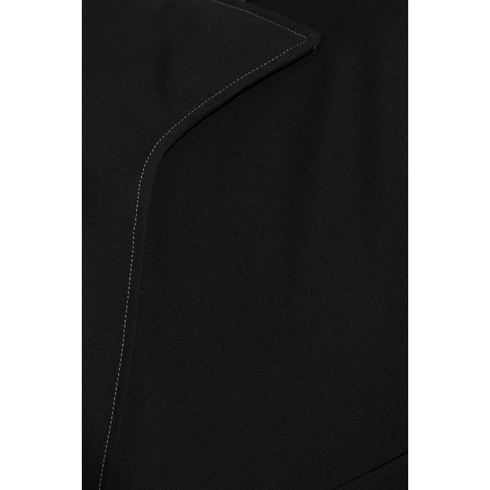 Maison Margiela Overhemd met contrasterende stiksels Black Heren