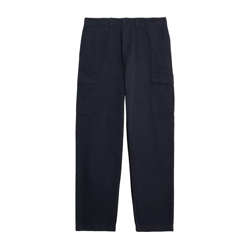 Lyle & Scott Men's Blue Cargo Pocket Trouser - Straight Trousers - W30 L32 - Trousers