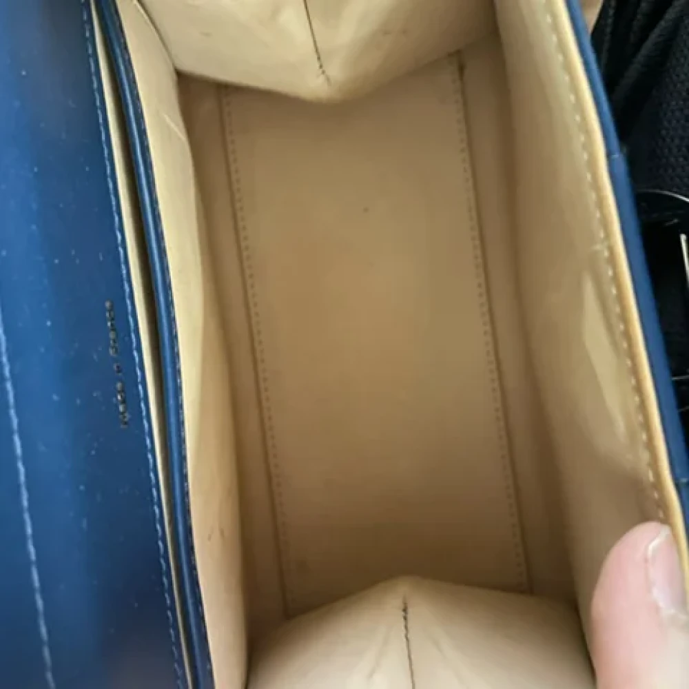 Delvaux Pre-owned Leather totes Blue Dames