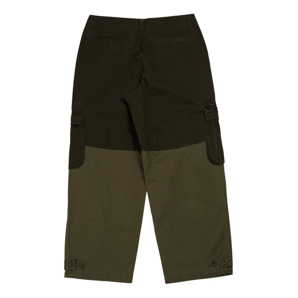 Dime Mtl Olijfgroene Viskledingbroek Green Heren