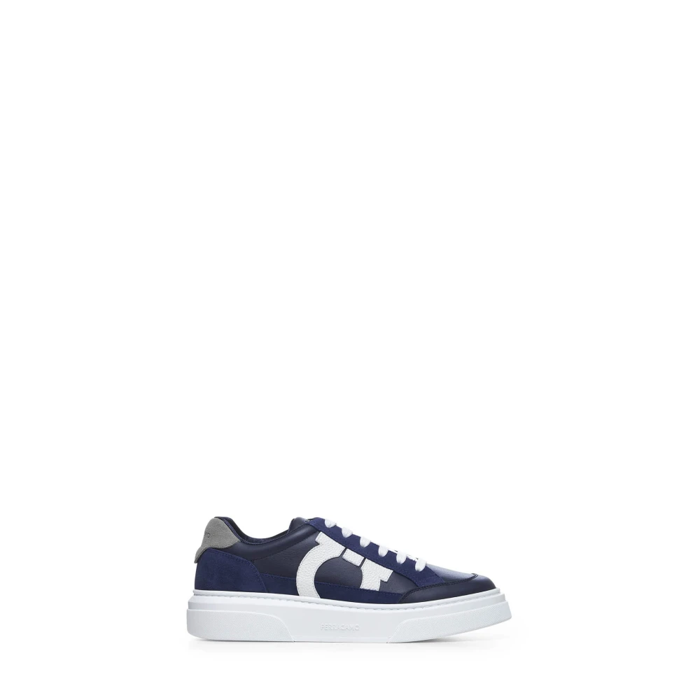 Ferragamo Cassina Sneakers Heren Schoenen Blauw