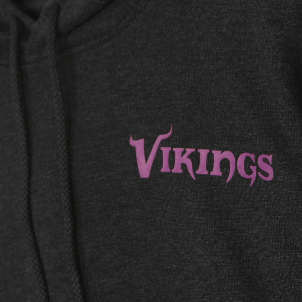 new era Minnesota Vikings Logo Hoodie Black Heren