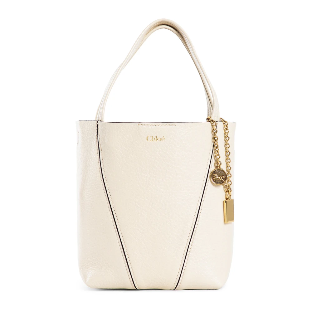 Chloé - Bags > Tote Bags - Beige - Chloé - Modalova