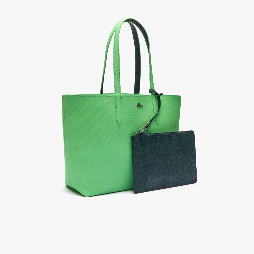 Lacoste Anna Schoudertas Eclipse Grijs Green Dames