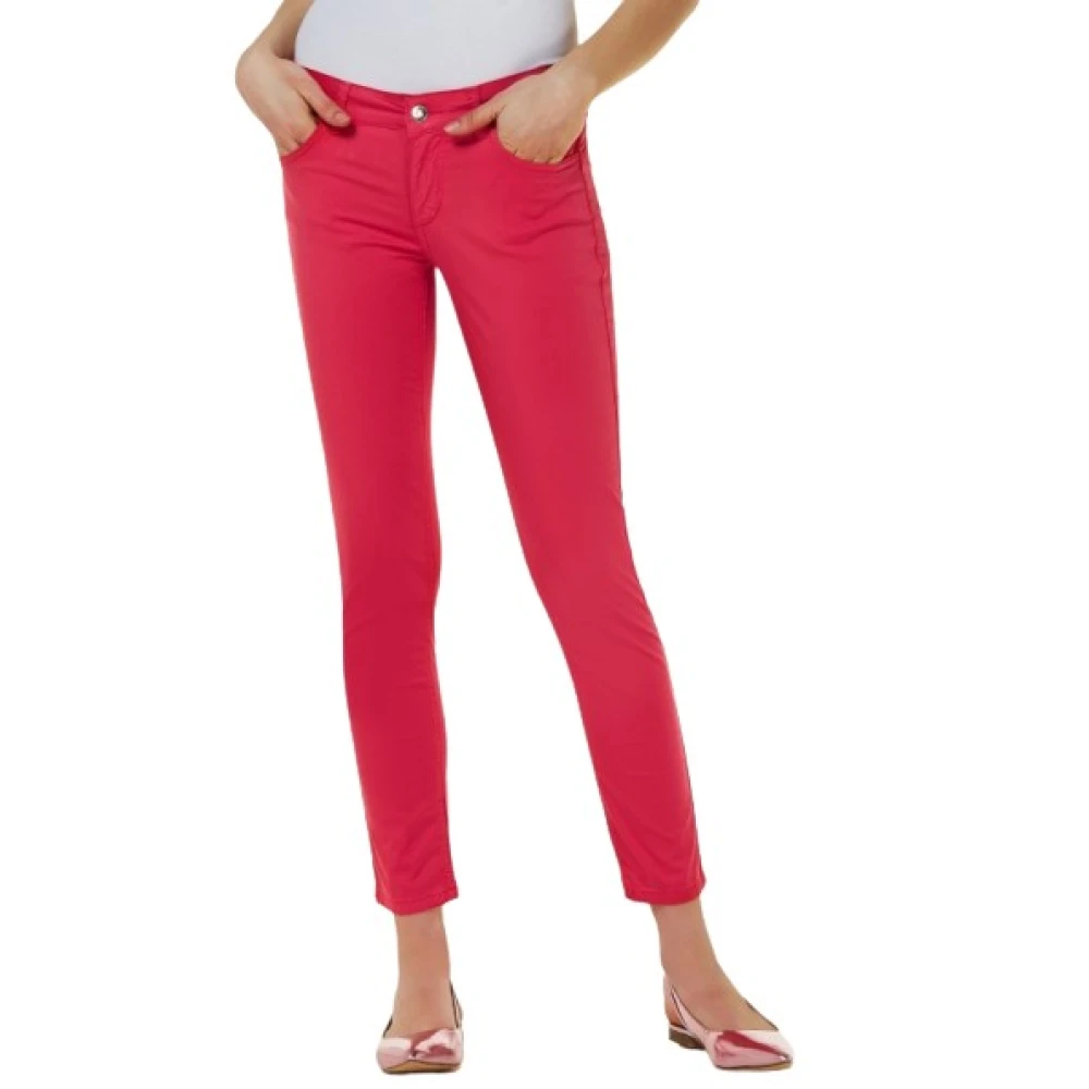 Liu Jo Skinny Roze Broek Pink Dames
