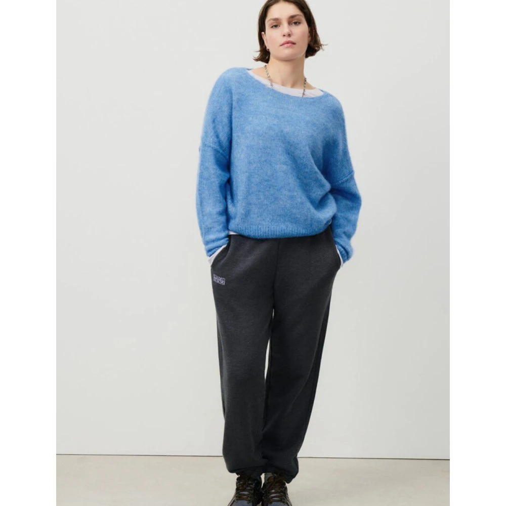 American vintage Lichtblauwe Sweater Yan18dh24 Blue Dames