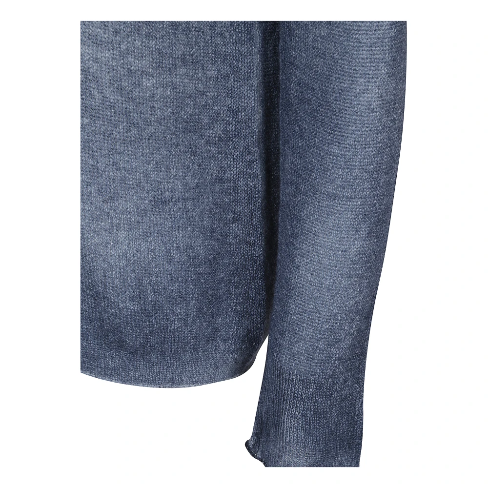 Avant Toi Heldere Blauwe Cashmere Sweater Made in Italy Blue Dames