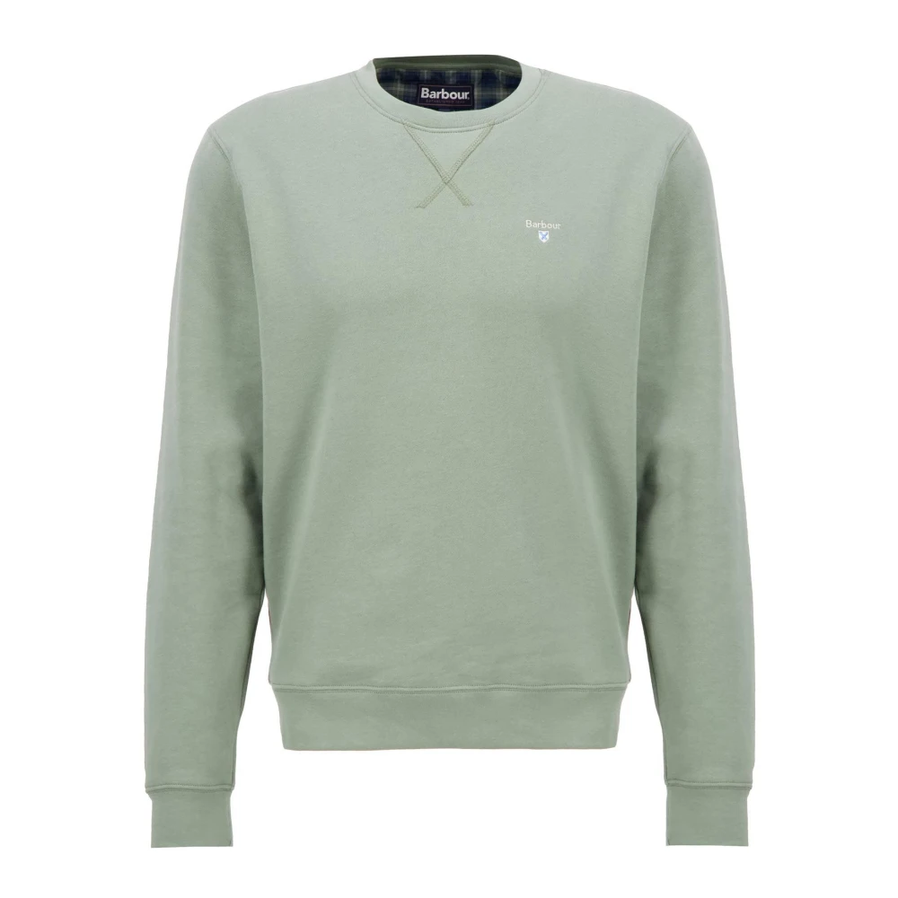 Barbour Ridsdale Crew-Neck Sweatshirt Green Heren