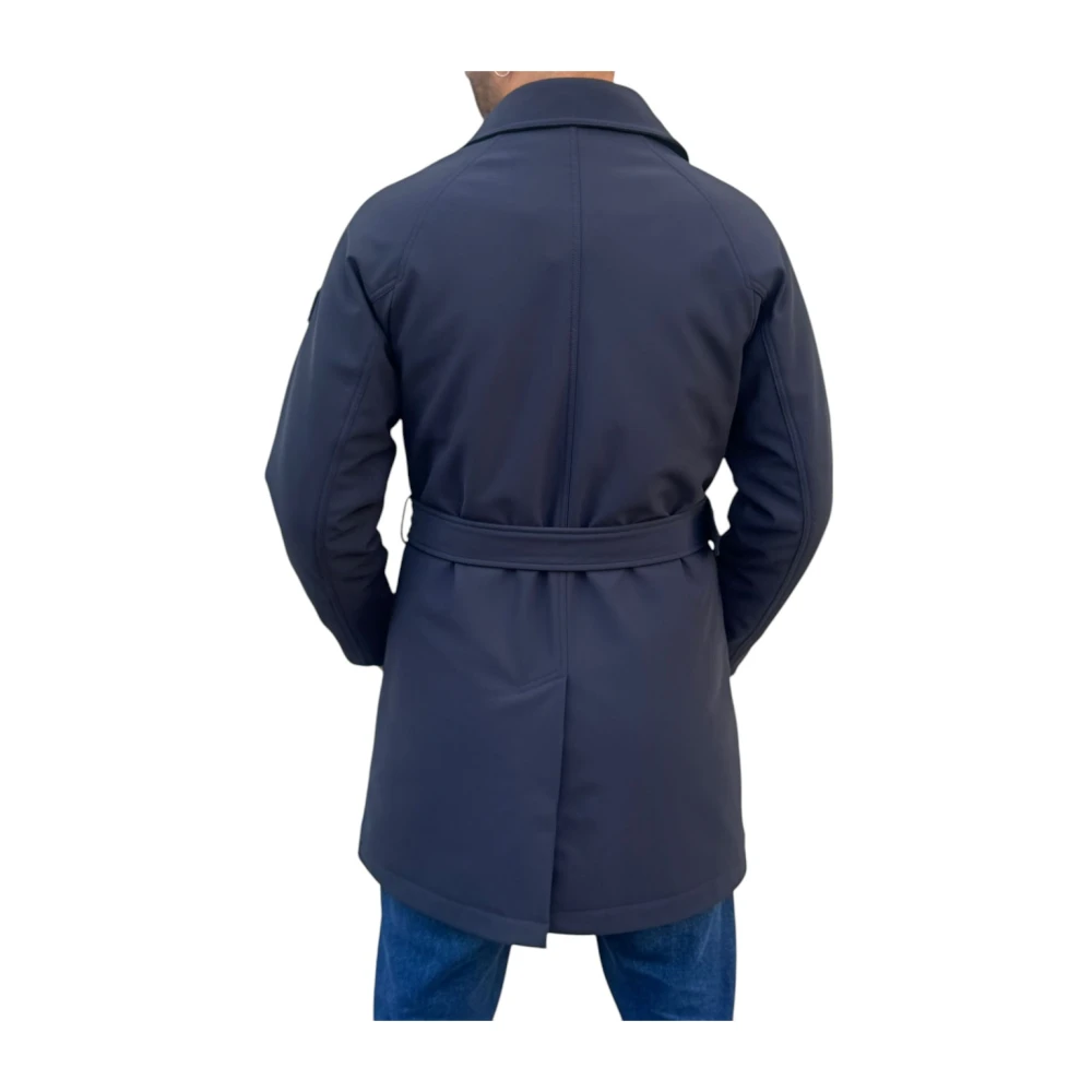 Liu Jo Stijlvolle Winterjas Blue Heren
