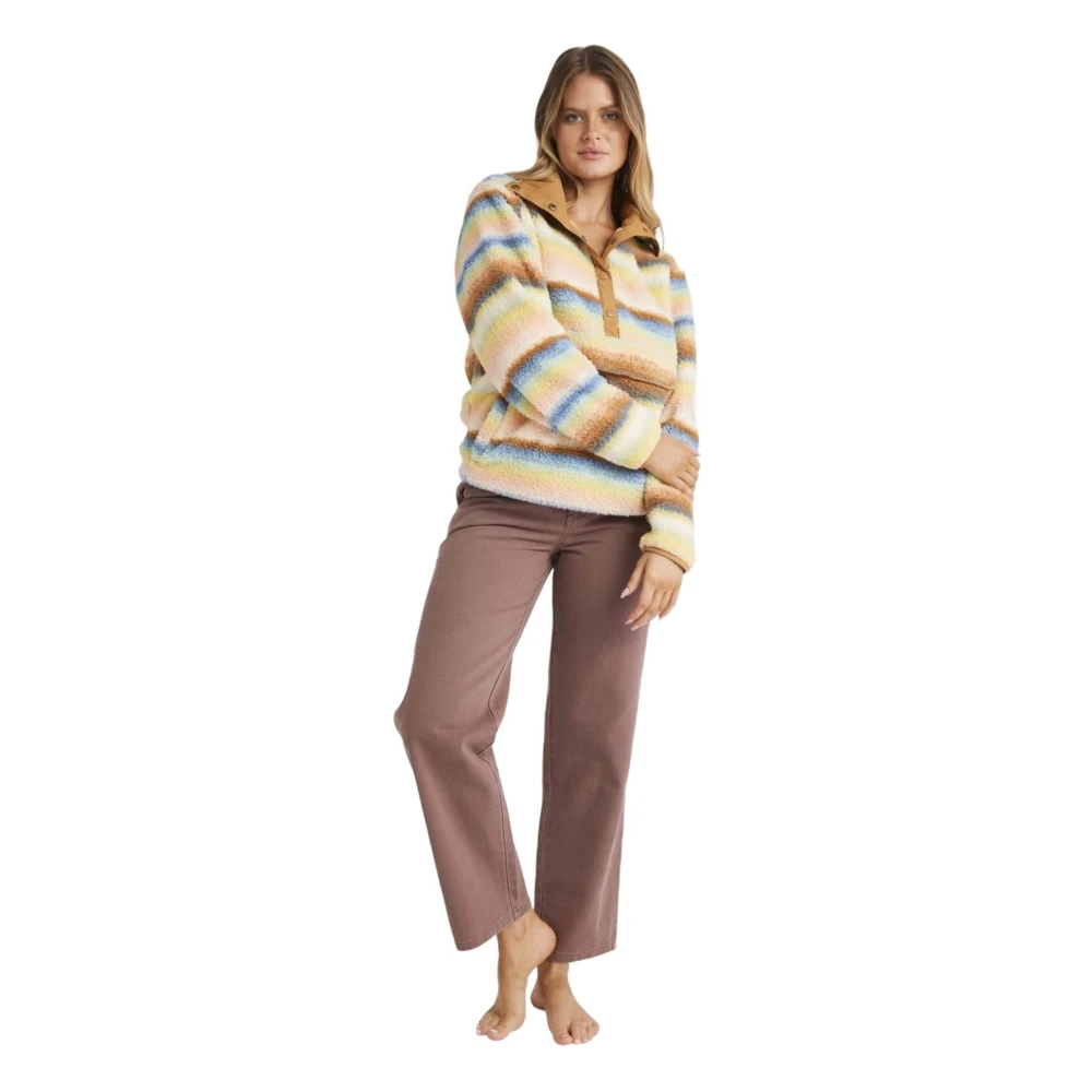 Billabong Switchback Pullover Fleece Kleding Multicolor Dames