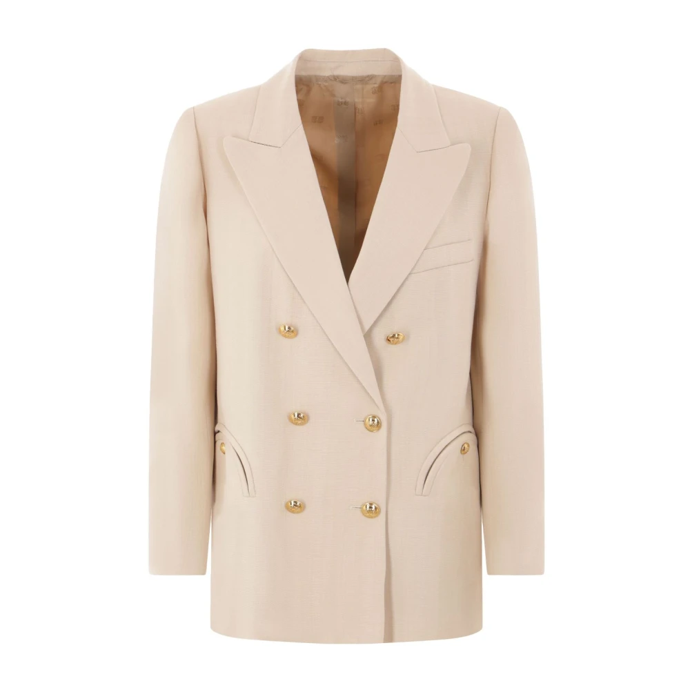 Blazé Milano Ivoor Blazer Jas Dames Buitenkleding Pink Dames