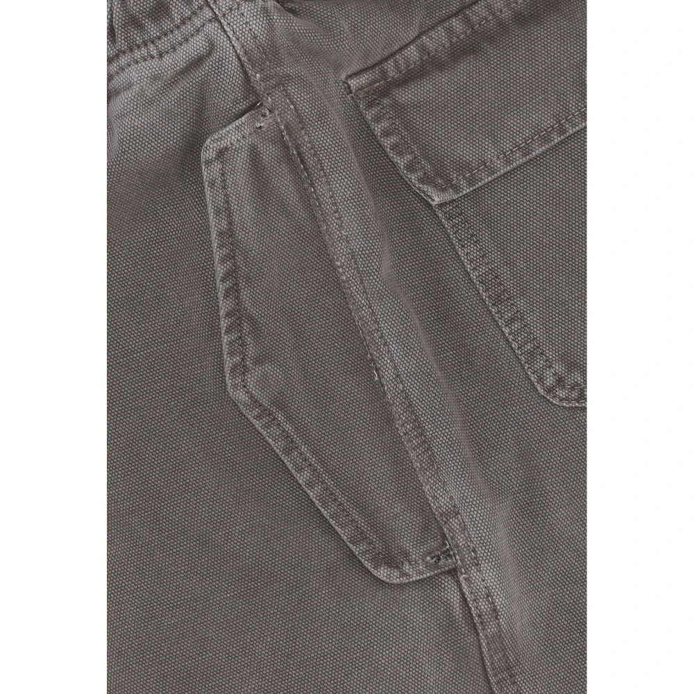 Amish Antraciet Werk Parachute Broek Brown Heren