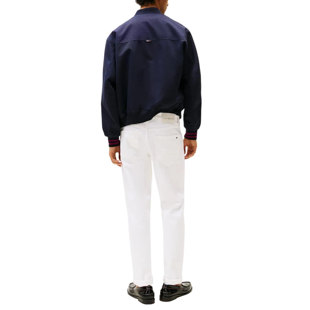 Tommy Hilfiger Stretch Straight Fit Jeans White Heren