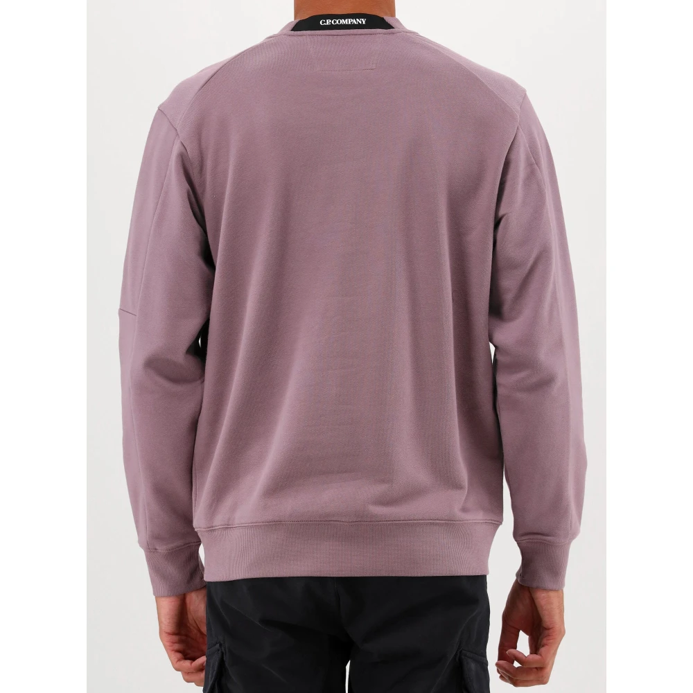 C.P. Company Paarse Duif Lens Hoodie Purple Heren