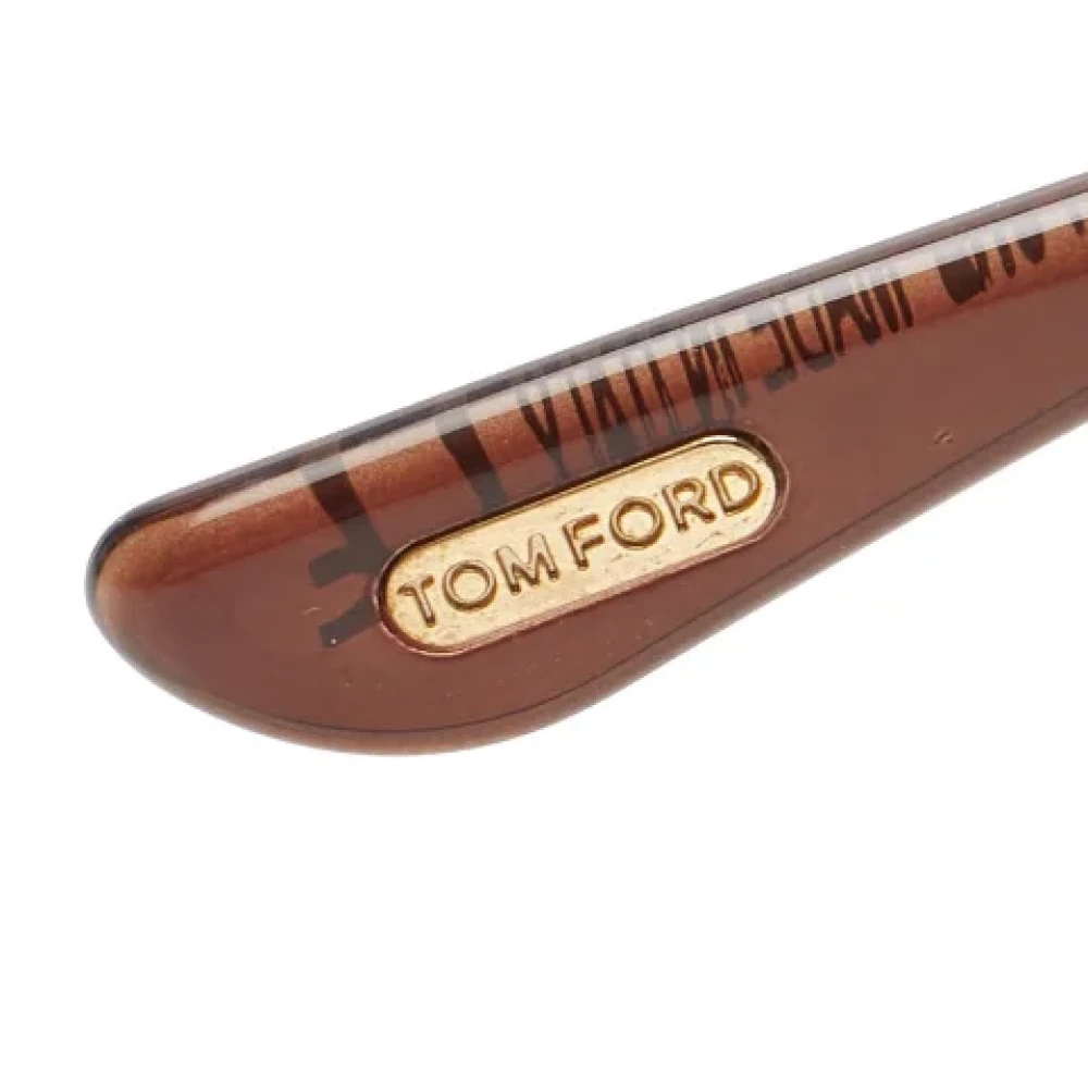 Tom Ford Pre-owned Plastic sunglasses Brown Dames