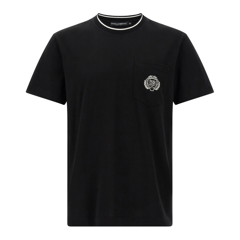 Dolce & Gabbana Herren Schwarz Oberteile, K, Mgröße: