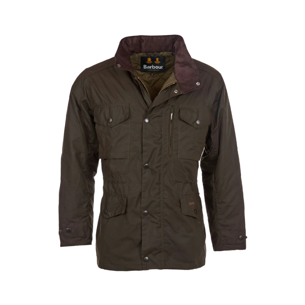 Barbour Classic Sapper Wax Jacket Green Heren