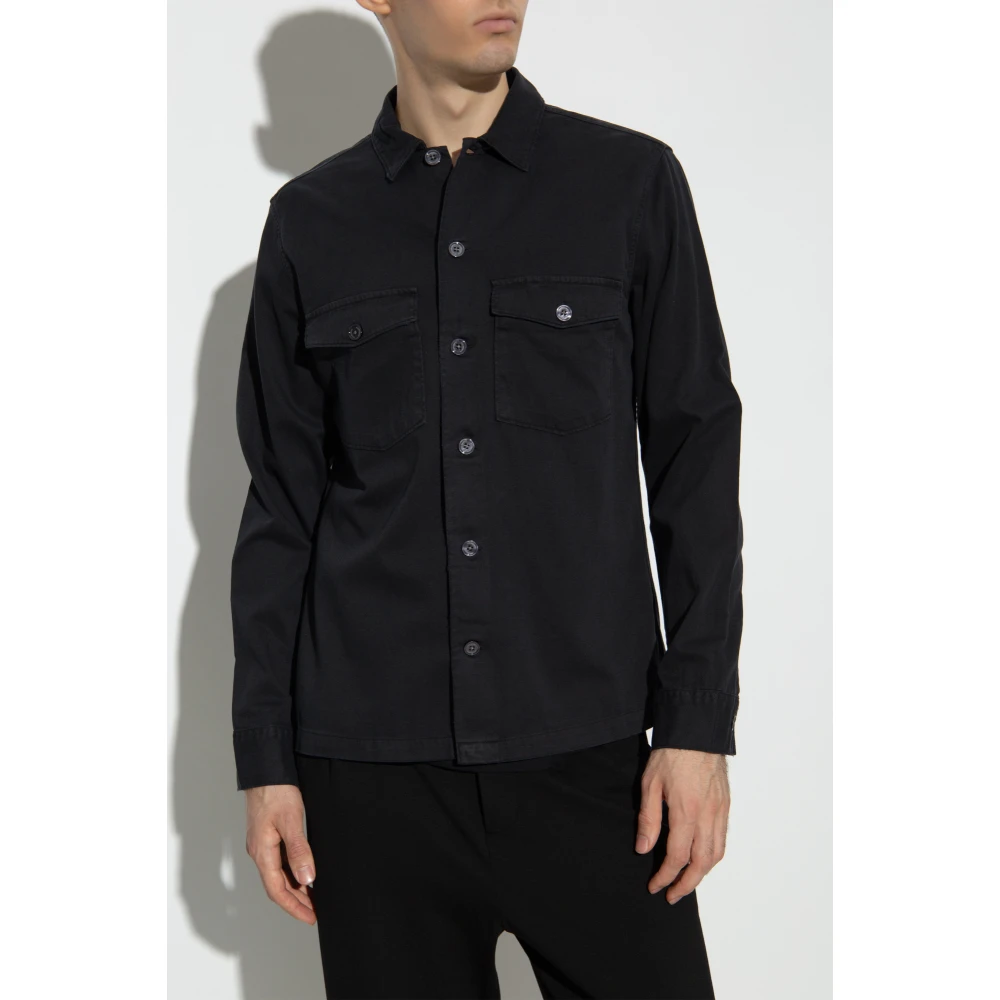 AllSaints Spotter Shirt Black Heren