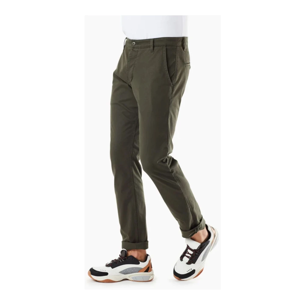 Dockers Skinny Flex Broek voor Mannen Green Heren