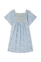 robe-bleue-a-imprime-floral