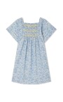 robe-bleue-a-imprime-floral
