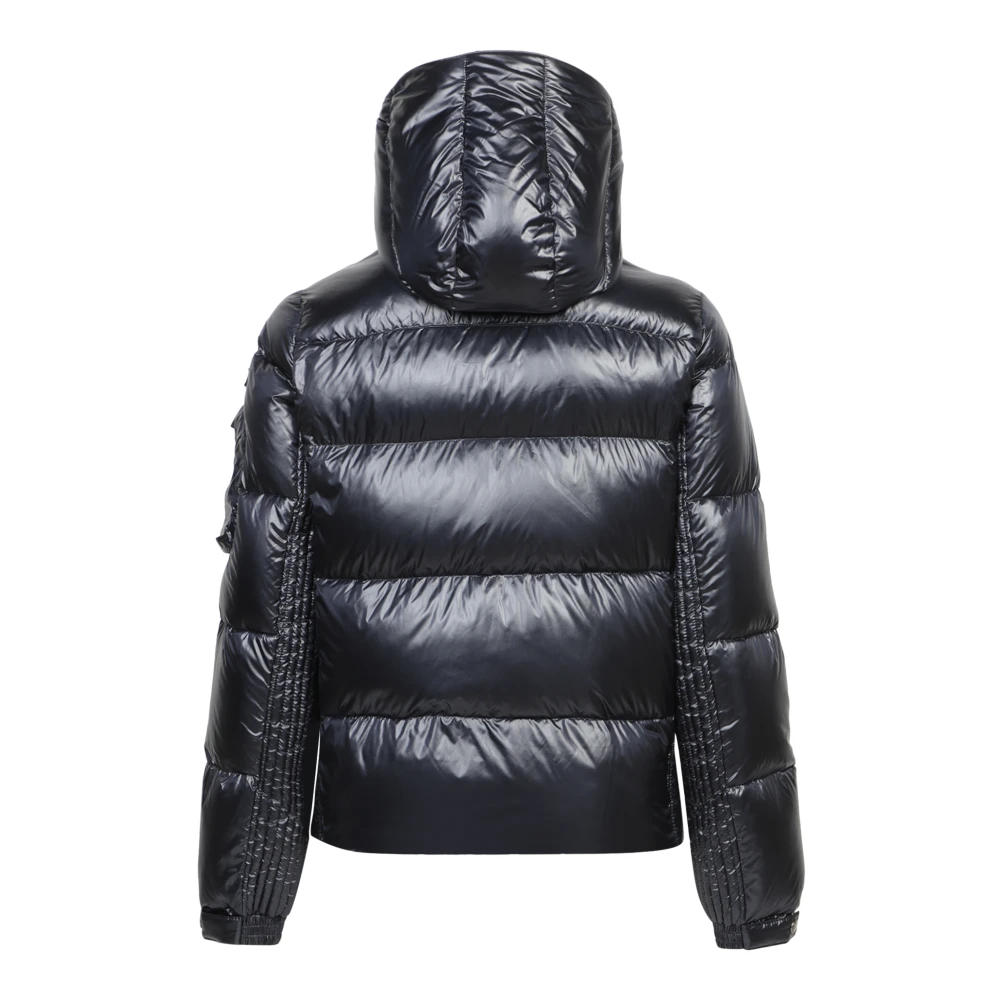 Tatras Gewatteerde jas met capuchon. Moderne elegantie Blue Heren